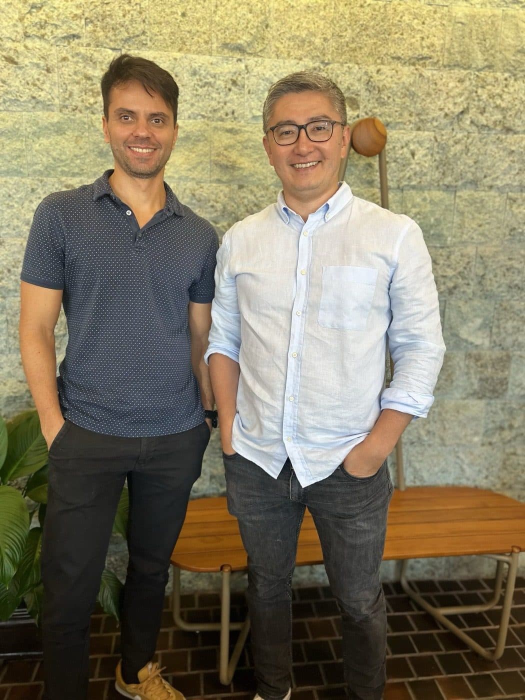 Marcelo Fujimoto and Rafael Pettersen, Tandom co-founders